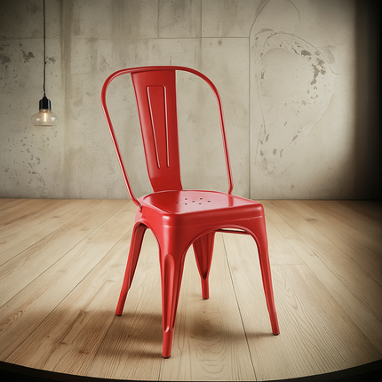 Silla estilo industrial para tu hogar o comercio