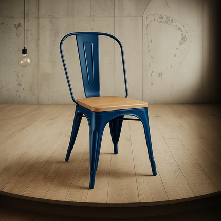 Silla estilo industrial para tu hogar o comercio