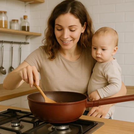 Frigideira Multifuncional en Cerámica y a Prueba de Explosiones