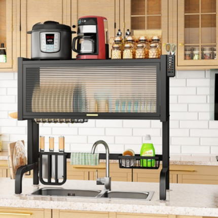 Organizador de Cocina Multifuncional en Acero Inoxidable